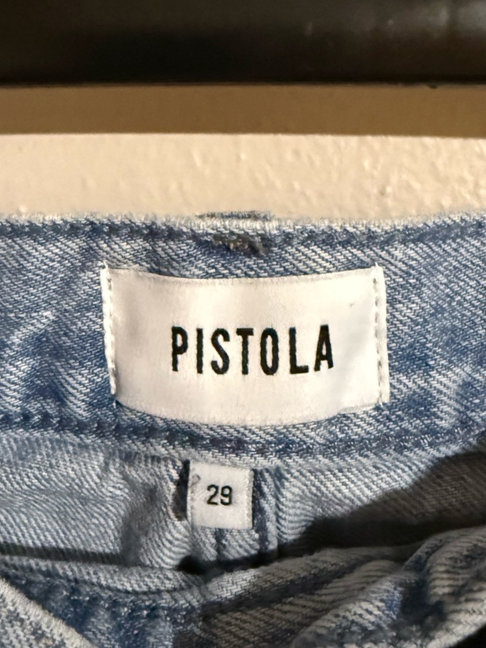 Pistola Kacey Mid Rise Cuffed Straight Jean in Berkeley size 29 - Picture 4 of 4